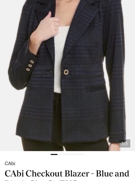CAbi Jackets & Blazers - Cabi check
Out blazer